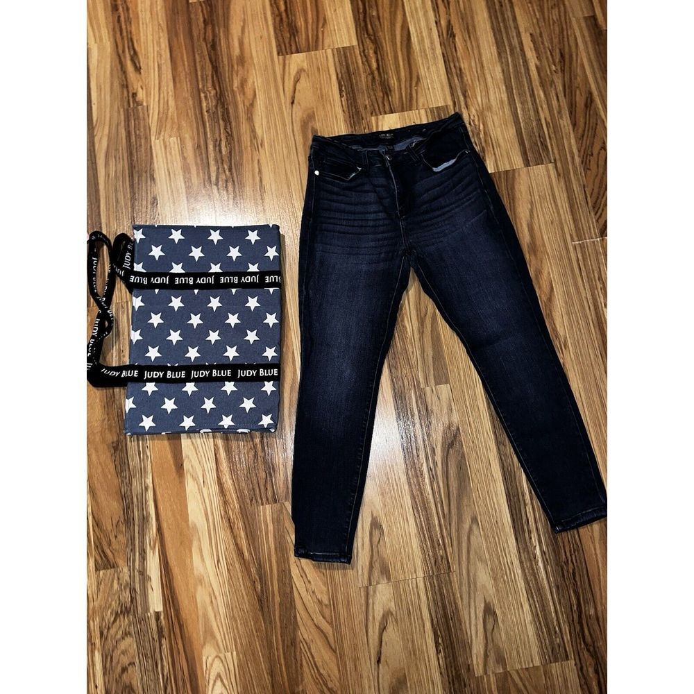 Judy Blue Jeans & Bag Mid Rise Skinny Sark Wash Jeans Size 11 / 30